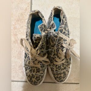 cheetah print sneakers